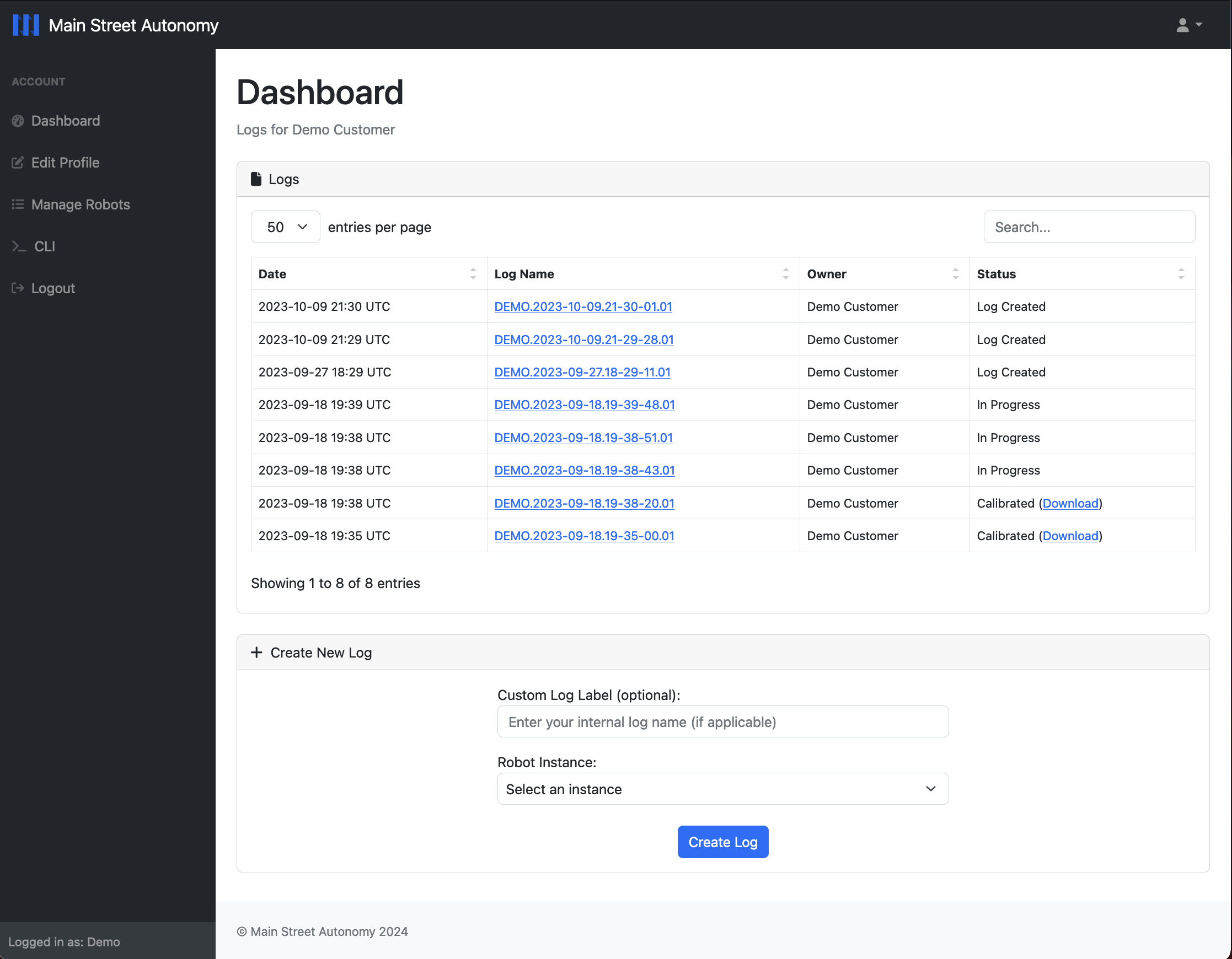 MSA Data Portal