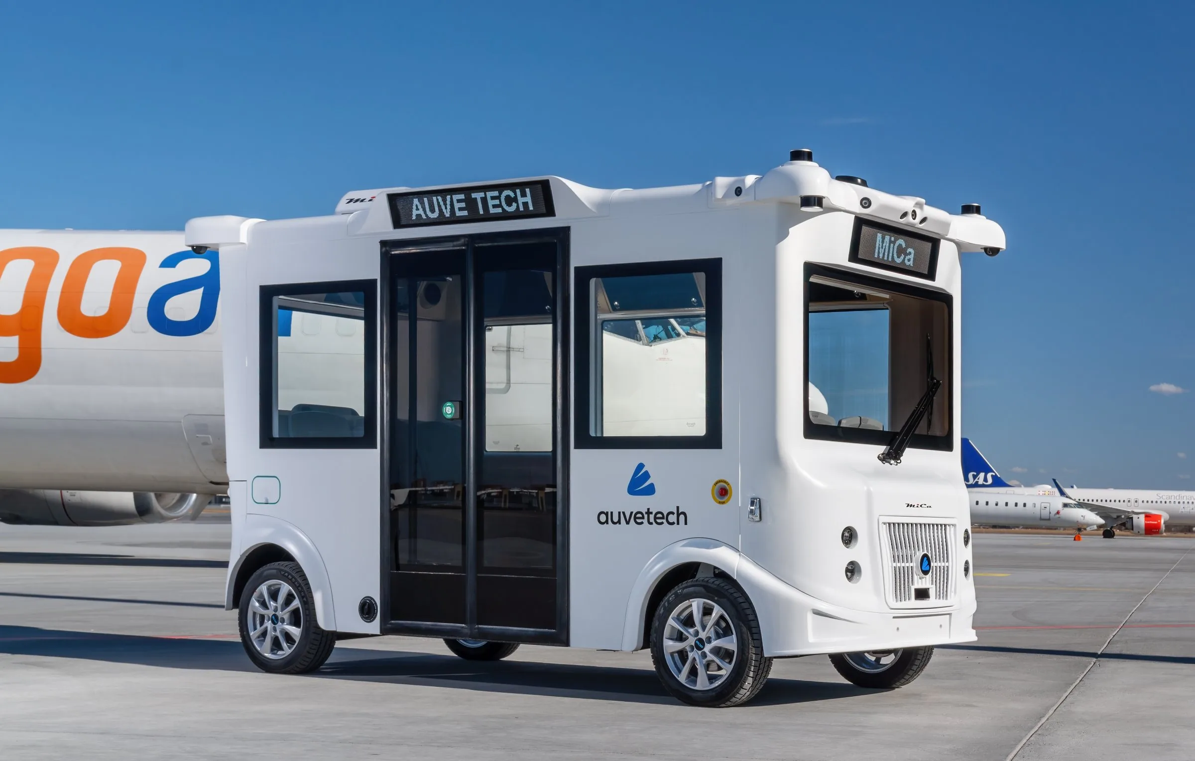 MiCa, autonomous shuttle bus