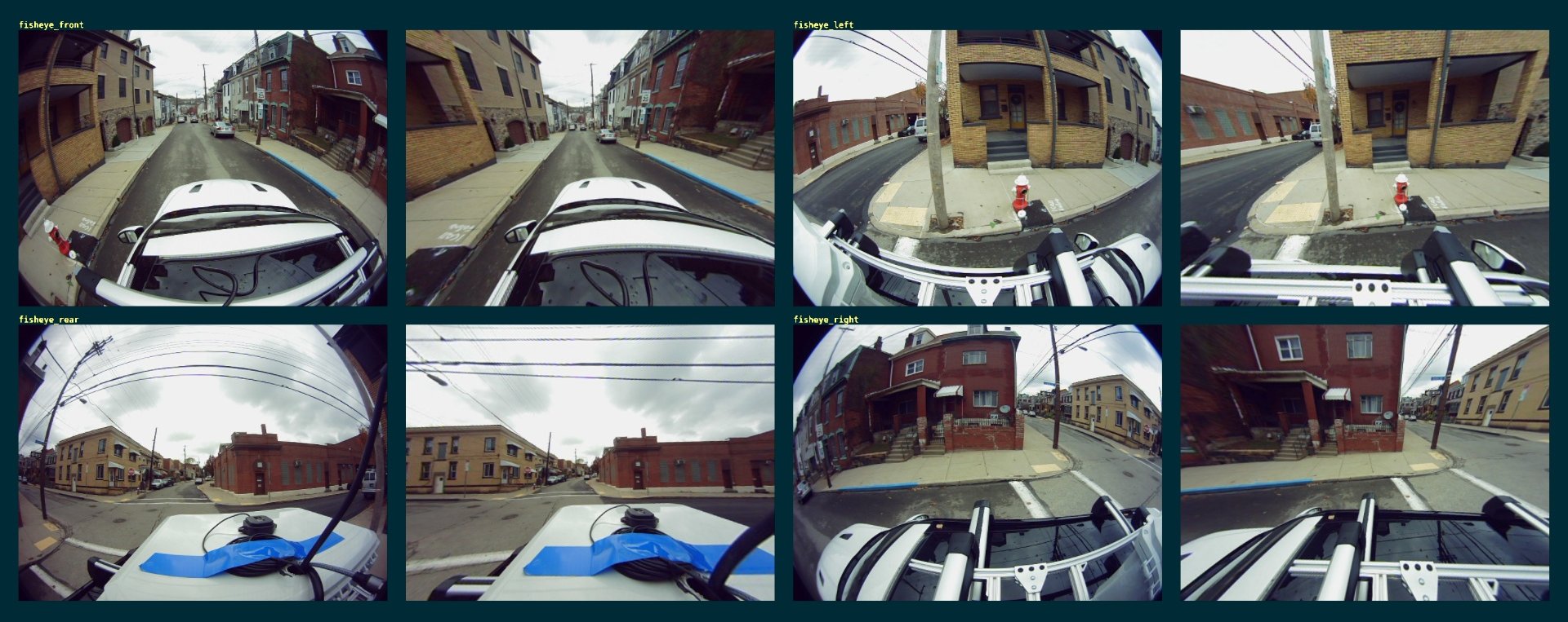 Example calibration validation- rectified camera images