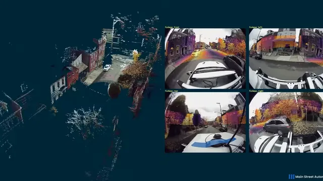 Lidar and camera sensor fusion - on-road autonomy