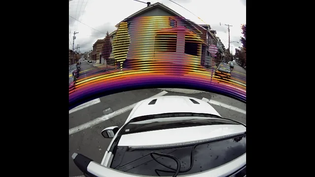 Lidar-in-camera sensor fusion - on-road autonomy