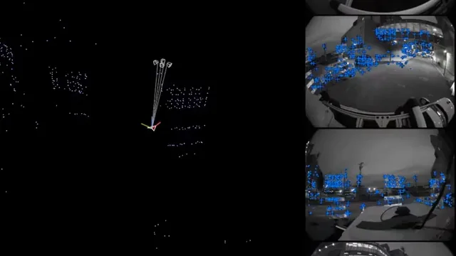 Visual localization in a multistory parking garage